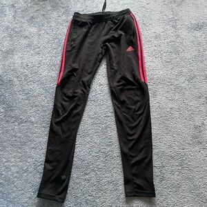 Adidas Pants Black with Red Stripes